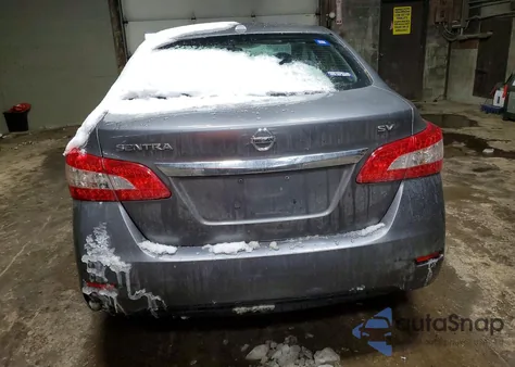 2015 Nissan Sentra S из США, поврежденный, VIN 3N1AB7AP4FY351269